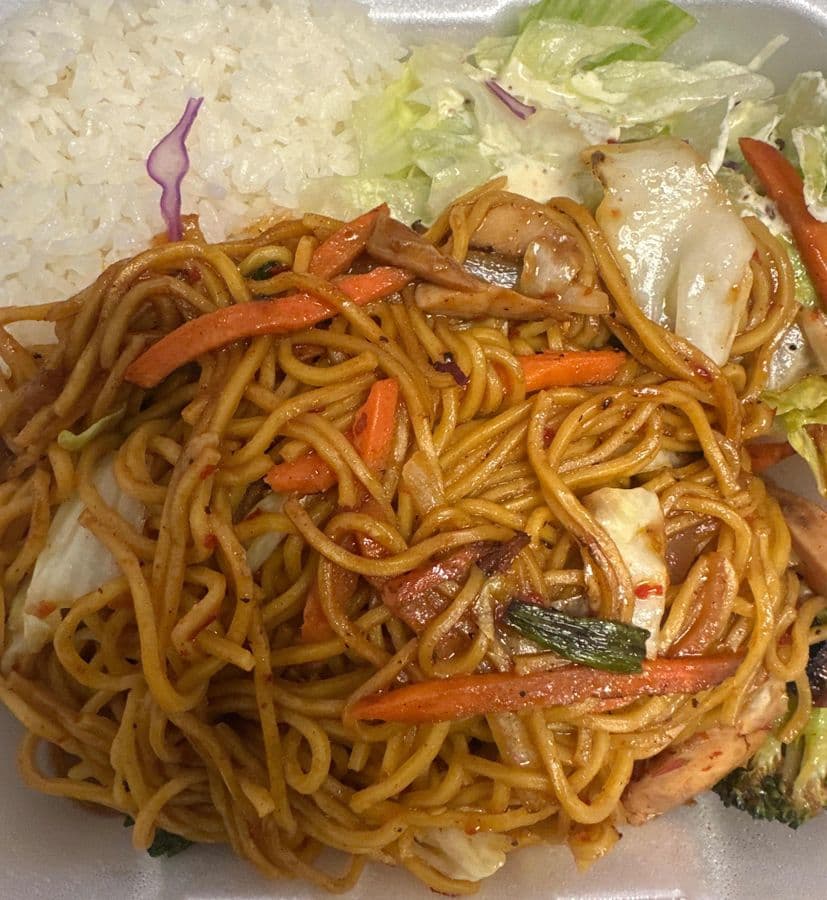 Chicken Yakisoba